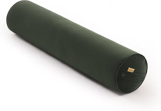 Long Round Body Pillow for Adults – Bolster Pillow for Bed, Cervical Roll Pillow, Firm Support for Sleeping,39.37 x 7.87 Inches,Jade Green