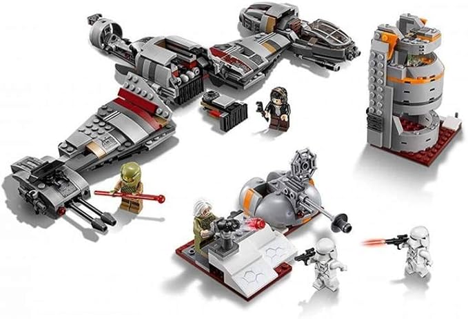 LEGO Star Wars: The Last Jedi Defense of Crait 75202 Building Kit (746 Piece)