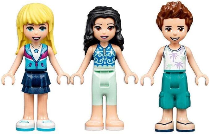 LEGO Friends Forest Camper Van and Sailboat 41681 Building Kit; Forest Toy; New 2021 (487 Pieces)