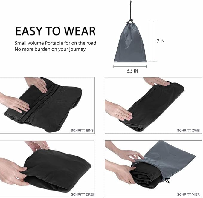 Travel Foot Rest Pillow, Portable Inflatable with Double Hand Pump Adjustable Three Layers Height Pillow for Foot Rest on Airplanes,Cars,Buses,Trains,Office Kids to Sleep on Long Flights (Black 1)