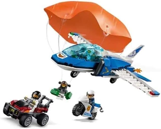 LEGO City Sky Police Parachute Arrest 60208 Building Kit (218 Pieces)