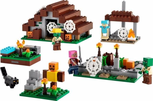 LEGO® Minecraft® The Abandoned Village 21190 Building Kit; Deserted Zombie Playset