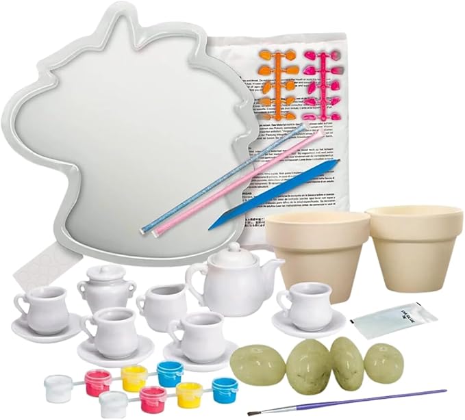 4M 405543 STEAM Powered Create Magical Jumbo Kit | Garden Decorations | Kids Ages 8+ | STEM Activity