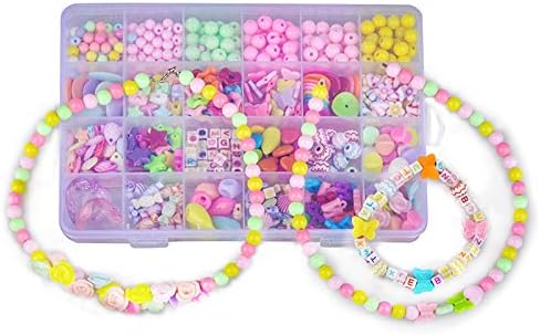 Jewelry Making Craft Beads Kits for Kids Girls- Best Christmas Birthday Gift