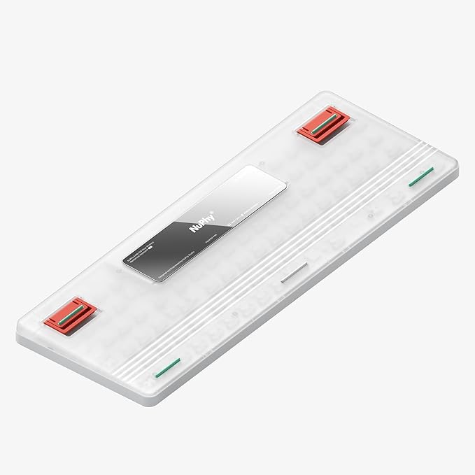 nuphy Air96 V2 Wireless Mechanical Keyboard,100 Keys Gaming Keyboard,Supports Bluetooth 5.1,2.4G and Wired Connection,for PC/Laptop/Windows/Mac -White Gateron Moss Switch