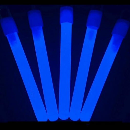 Glow Sticks Bulk Wholesale, 1000 4” Blue Glow Stick Light Sticks. Bright Color, Kids Love Them! Glow 8-12 Hrs, 2-Year Shelf Life, Sturdy Packaging, GlowWithUs Brand…