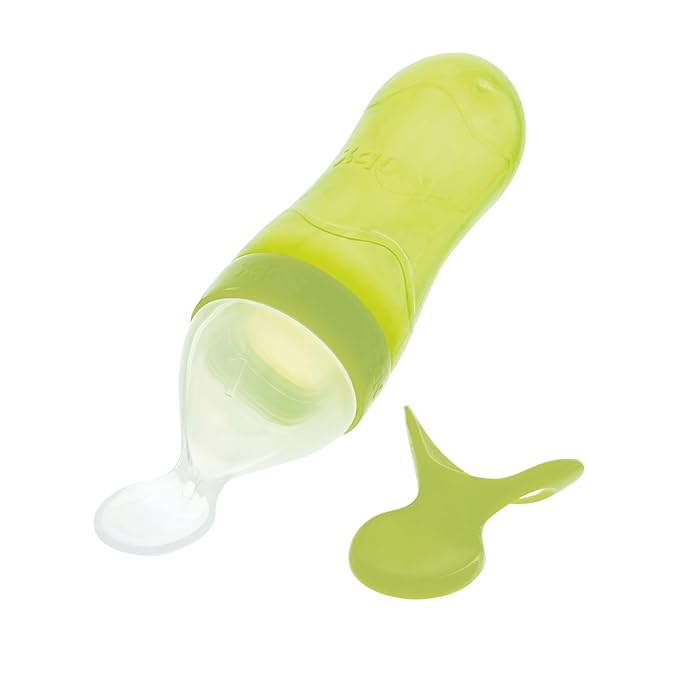 Nuby Garden Fresh Silicone Squeeze Feeder (Green)