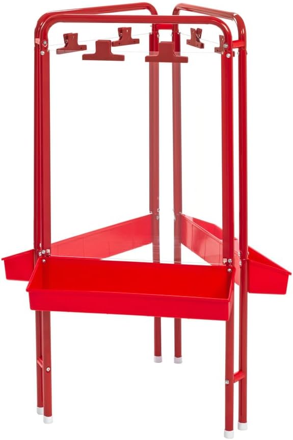 Colorations 3-Way Indoor/Outdoor Acrylic Panel Easel, Outdoor Play, Drawing, Adjustable Easel, Art Craft Painting, Arts and Crafts