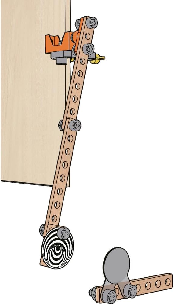 Hape Junior Inventor Optical Science Lab | 53 Piece STEAM Wooden Playset, Experiments & Reactions Science Kit for Kids 4+ Years (E3034A)