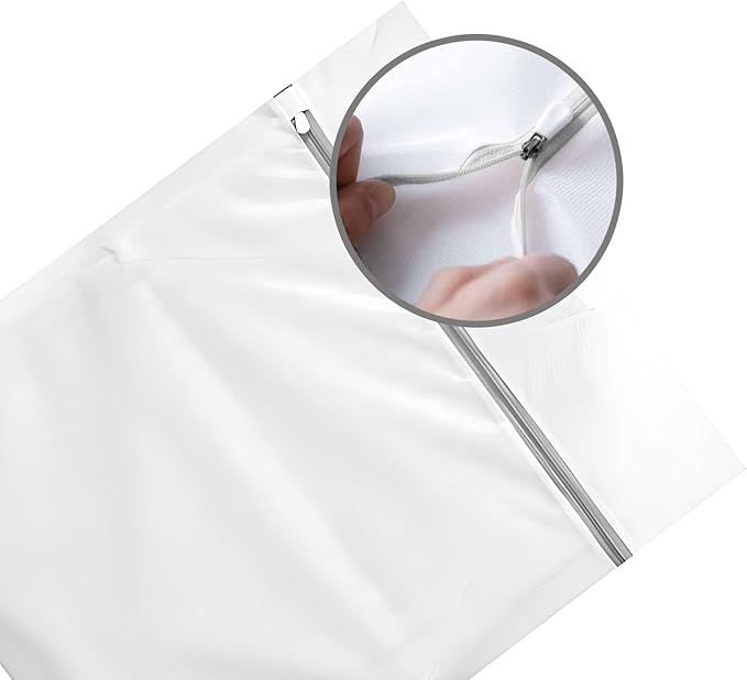 YRXEFY Laundry Bags, 4-Pack 16x20 Inch Honeycomb Mesh Wash Bags, Protects Delicates in Washer & Dryer, Prevents Snags and Stretching for Bras, Sweaters, Baby Clothes