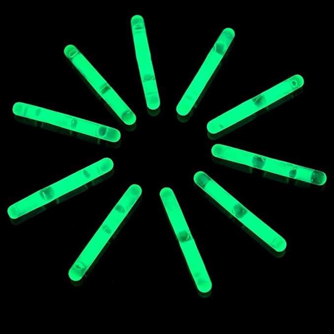 50 Pack - 1.5 Inch Mini Glow Sticks - Green