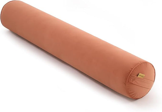 Cuddle Pillow – Body Pillow for Adults, Long Bolster Pillow for Bed, Soft & Supportive for Restful Sleep,47.24 x 7.87 Inches,Amber Orange