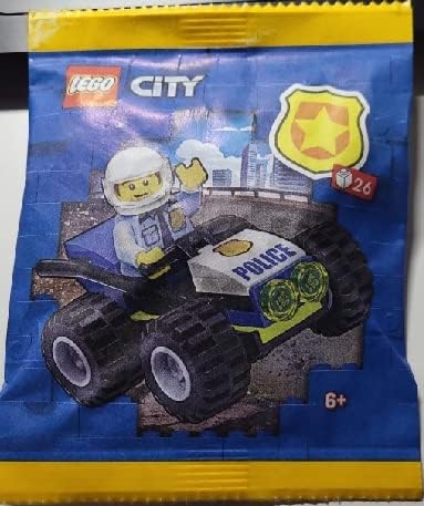 LEGO City Police: Policeman Minifigure with Police Buggy
