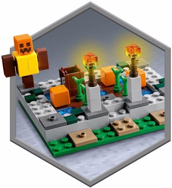 LEGO® Minecraft® The Abandoned Village 21190 Building Kit; Deserted Zombie Playset