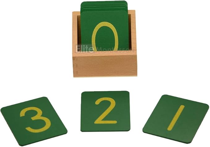 Elite Montessori Sandpaper Numbers (Regular)