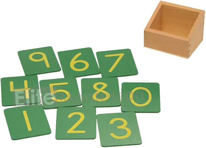 Elite Montessori Sandpaper Numbers (Regular)