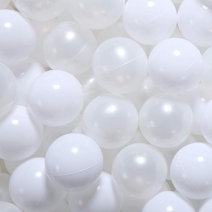 GOGOSO Ball Pit Balls for Toddles, Kids Plastic Balls for BallPit, Pool, Baby Party Accessories, Birthday Decoration 50 100 200 500 1000
