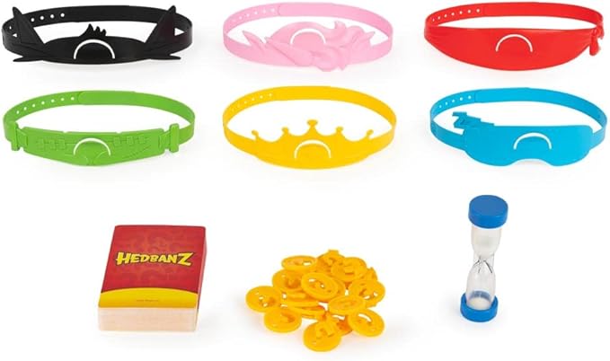 Hedbanz Picture Guessing Board Game 2020 Edition Family Games | Games for Family Game Night | Kids Games | Card Games, for Families and Kids Ages 8+