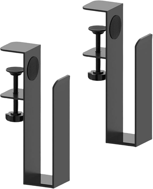 Desk Side Laptop Holder, Adjustable Desk Side Laptop Stand No Drill Desk Side Storage Organizer for Laptop, Folders, Magazine