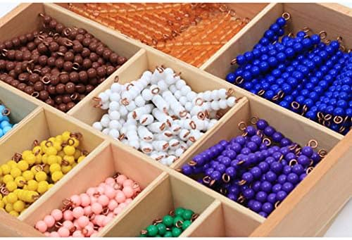 Bead Decanomial - Montessori Eductional Materials Learning Tools Preschool Toys