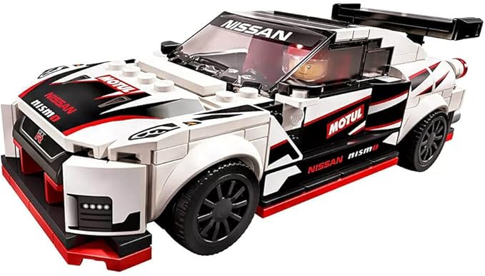 LEGO Speed Champions Nissan GT-R NISMO 76896 Toy Model Cars Building Kit Featuring Minifigure (298 Pieces)