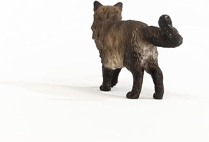 Schleich Farm World, Cute Realistic Cat Toys for Kids, Ages 3 and Above, Ragdoll Cat Toy Figurine , Multicolor, 1.5 inch