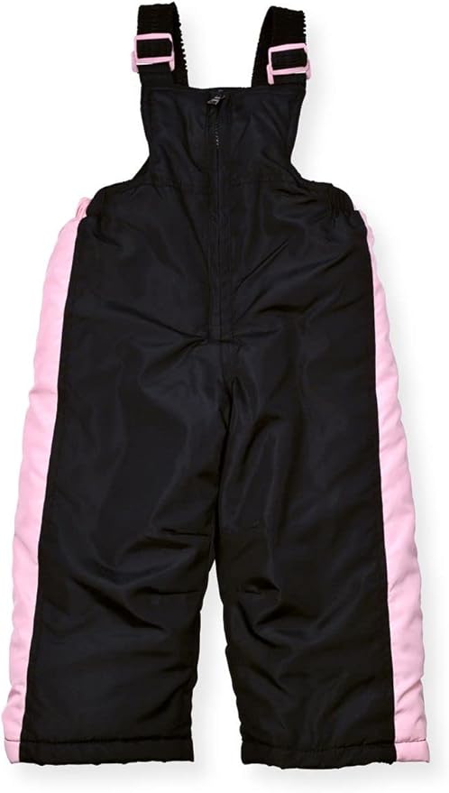 Arctic Quest Little Girls Bib Snow Pants and Ski Jacket Water-Resistant Snowsuit For Kids Winter Jacket For Girls