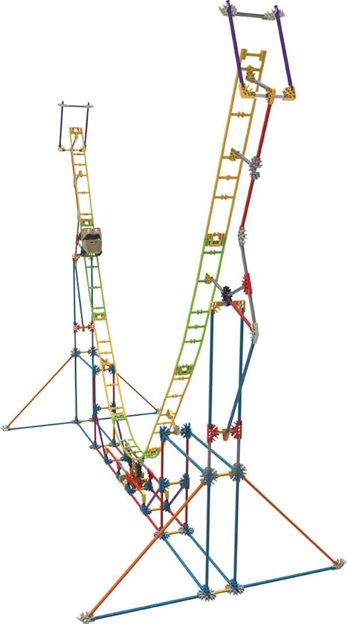 K'NEX Education - STEM Explorations: Roller Coaster Set ‚ 546 Pieces, Creative Building Set‚ Ages 8+