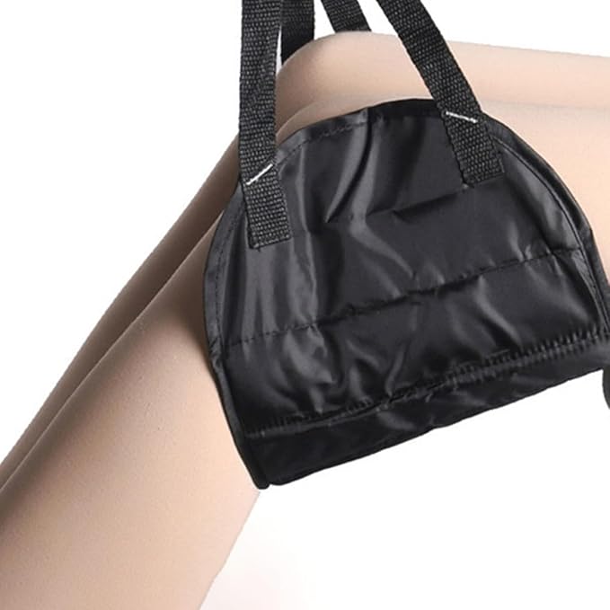 VILLCASE Portable Airplane Foot Hammock Travel Foot Rest Lightweight Mesh Cushion for Flight Comfort and Relaxation Long Trips