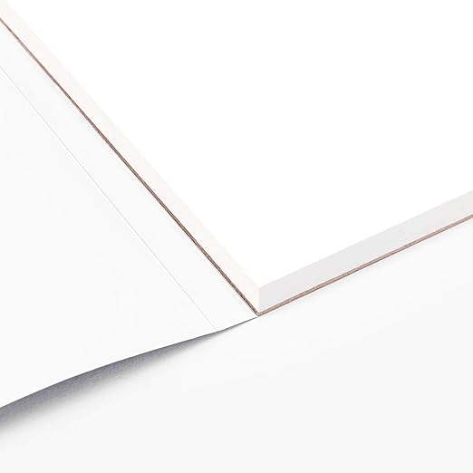 Amazon Basics Watercolor Pad, 9"x12", 140 lb / 300 gsm, 30 Sheets, White
