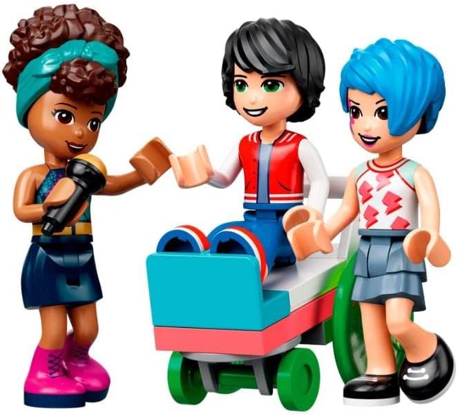 LEGO® Friends Roller Disco Arcade 41708 Building;Comes with a Toy Boat and Lots of Boat Accessories