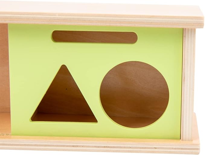 Montessori Infant Toys Multi-Shape Moveable Separation Box Cognitive Development and Shape Recognition Toys for 1-3 Years Old Babys