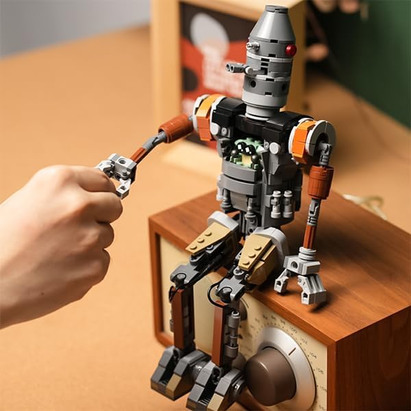 Ideas Robot Building Kit Compatible with Lego Sets for Adutls,Collectible Mech Action Figure Toys for Boys 8-14 Years and Up 462 pcs