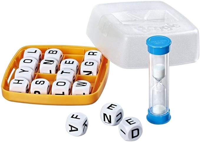 Boggle Classic Game | Word Search Games | Ages 8+ | 1 or More Players | Portable Travel Size | Fun Family Dice Games for Adults and Kids