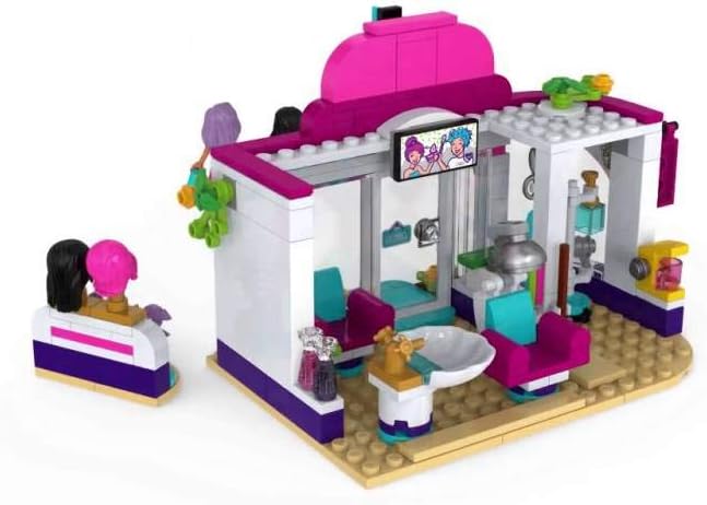 LEGO Friends Heartlake City Play Hair Salon Fun Toy 41391 Building Kit, Featuring Friends Character Emma (235 Pieces)