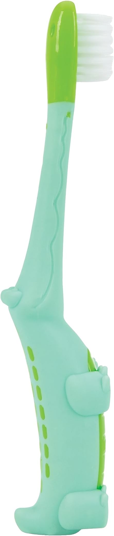 Dr. Talbot's Toddler Training Toothbrush - Soft Toddler Toothbrush for Kids - 6+ Months - Alligator