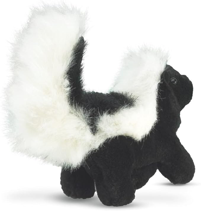 Folkmanis Mini Skunk Finger Puppet, Multi-Colored (2647)