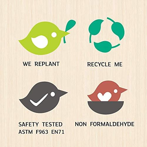 Tender Leaf Toys - Peacock Colors - Wooden Colors Learning Toys for Toddlers, Kids, Pre-School Children Activity Game - Gifts, Animal Toy - Early Learning, Play Set with Acrylic Window - Age 18M+