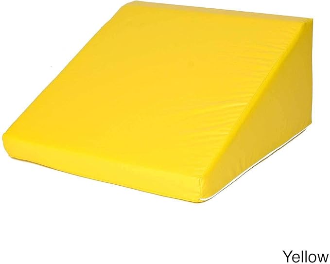 Foamnasium Wedge, Indoor Foam Playset, Soft Toddler and Active Kids Play Foam Wedge for Crawling, Climbing, Sliding and Jumping, Made in the US, Red