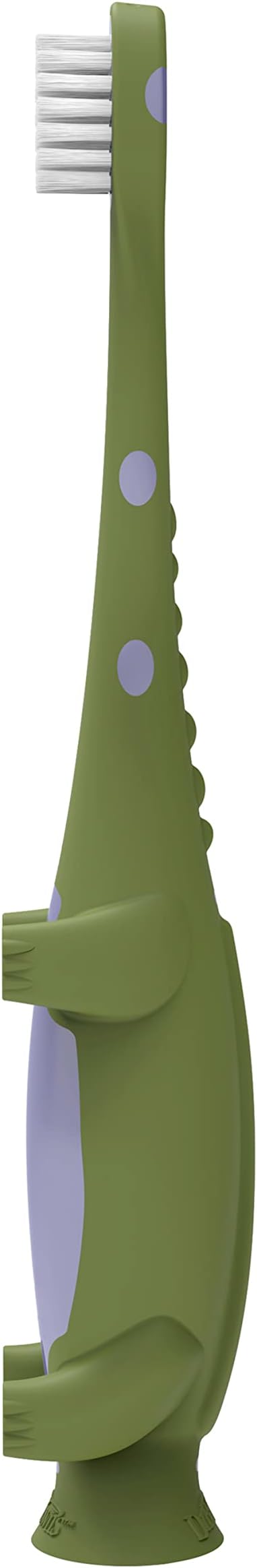 Dr. Brown's Toddler Toothbrush, Dinosaur, Green, 1-Pack