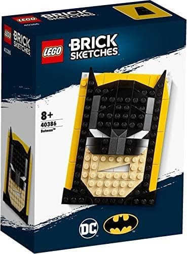 LEGO Brick Sketches: Batman - 115 Piece Building Set - LEGO, #40386, Ages 8+