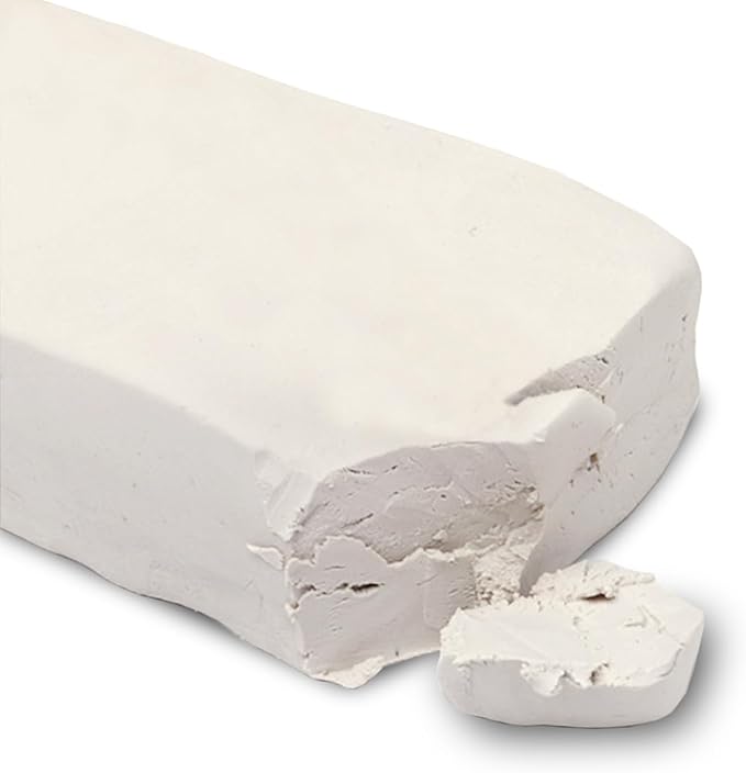 ReArt Stone Air-Dry Clay Modelling, 2.2 pounds Ideal for Beginners and Advanced Sculptors All-Purpose Modeling Clay (White)