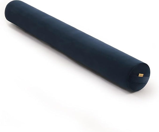 Long Round Body Pillow for Adults – Bolster Pillow for Bed, Cervical Roll Pillow, Firm Support for Sleeping,59 x 7.87 Inches,Teal Blue