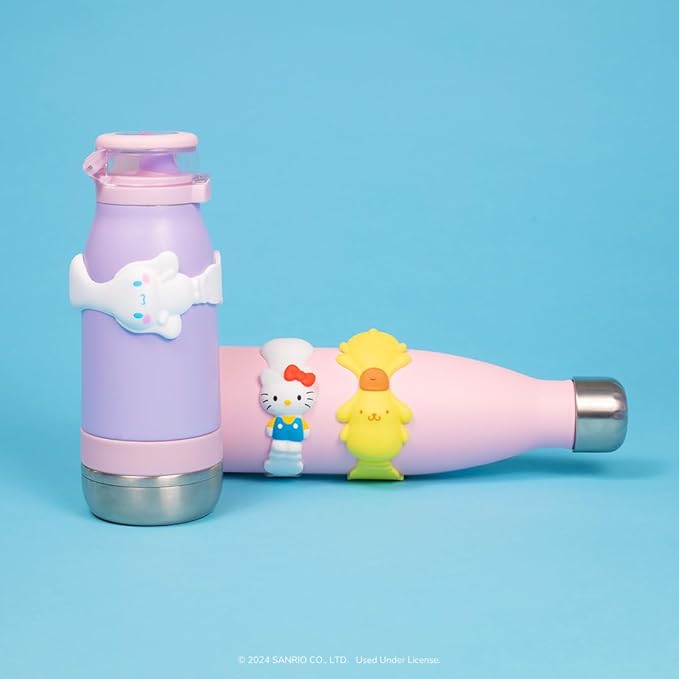 FigBands Hello Kitty and Friends Multipack- 8 Series 1-2-in-1 Figure and Band - Officially Licensed Sanrio Product from Jazwares - Ages 4+