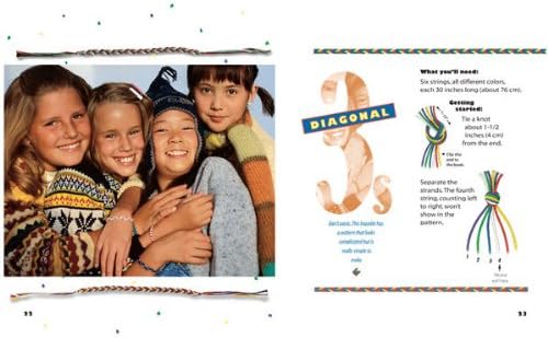 Klutz Friendship Bracelets Craft Kit Multicolored, 10.5" Length x 0.69" Width x 9" Height