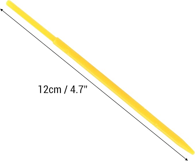 14 Pieces Clay Modeling Tool Kit Plastic Reusable Double-Sided Ceramic Pottery Tools for Shaping and Sculpting Clay Decorating Sticks Supplies Kit for Beginners Kids Adults