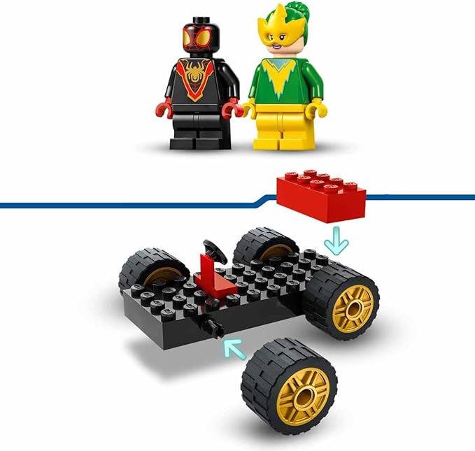 Lego Team Spidey Drill Spinner Vehicle Set 10792
