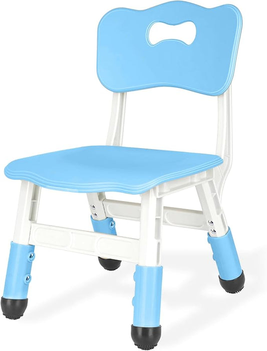 Kids Adjustable Chair with 3 Height Levels，Toddler Chair for Desk and Play, Suitable for Indoor and Outdoor Kids Activities