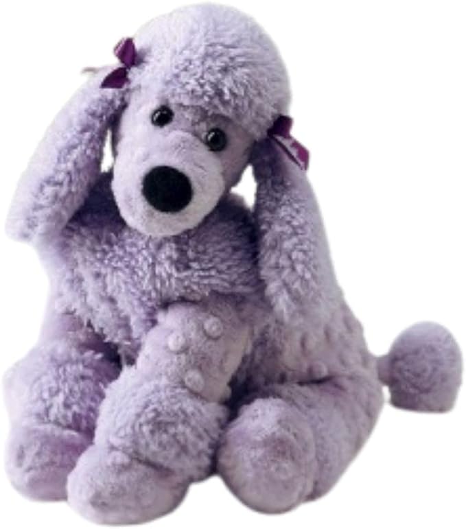 Sonoma Lavender Microwaveable Aromatherapy Stuffed Pillows, Plush Dog, Lavender Scented with Removable Washable Cover (Poodle)