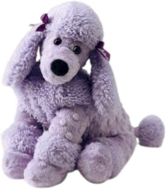 Sonoma Lavender Microwaveable Aromatherapy Stuffed Pillows, Plush Dog, Lavender Scented with Removable Washable Cover (Poodle)